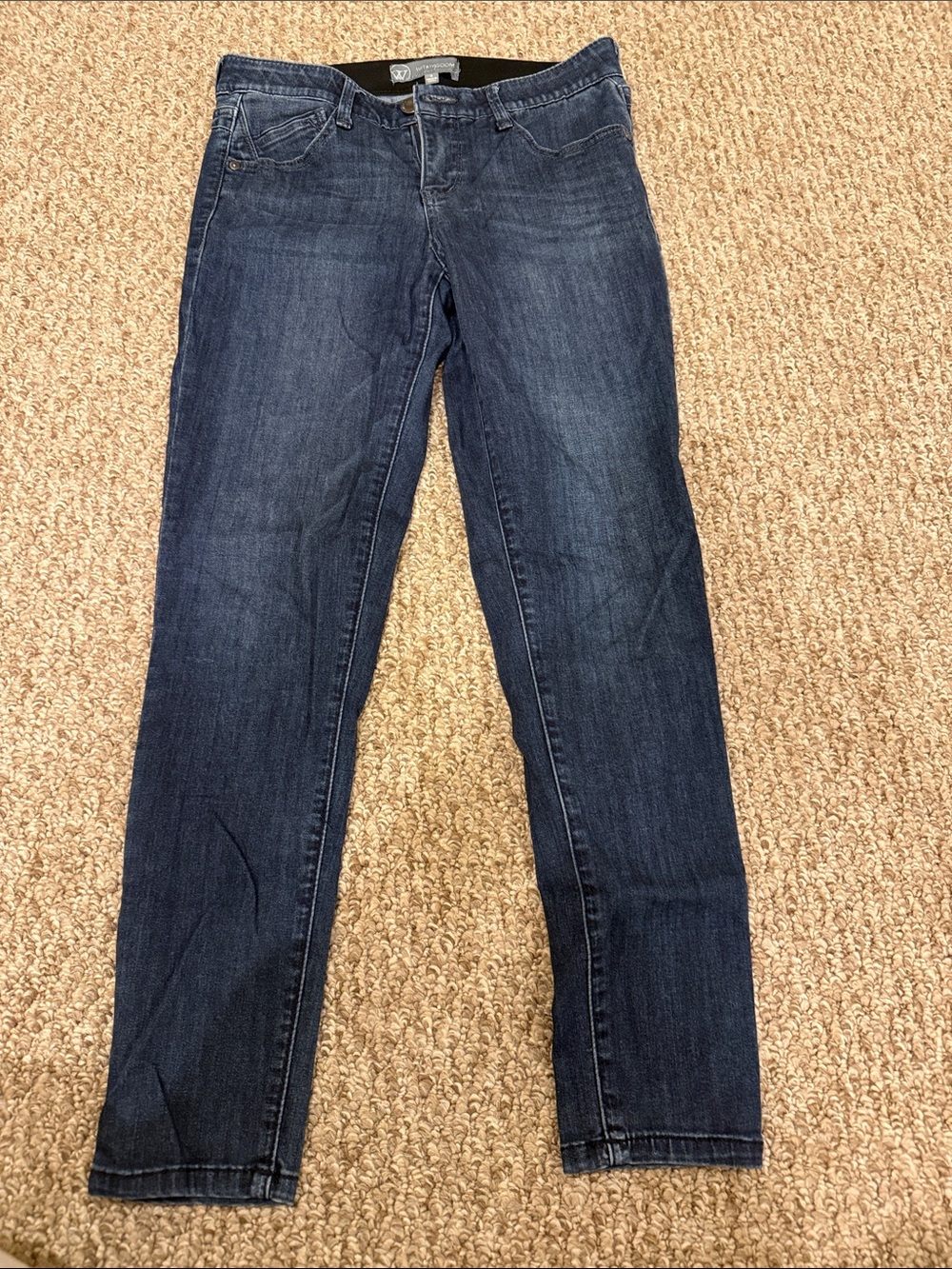 Wit & Wisdom Dark Wash Skinny Jeans